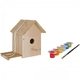 Къщичка за птички Eichhorn Outdoor за сглобяване и оцветяване  - 2