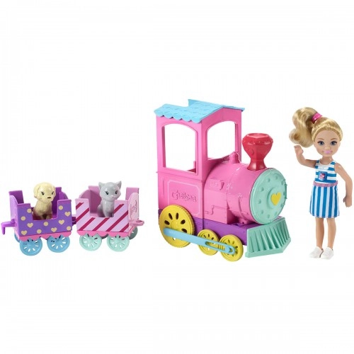 Кукла Barbie Chelsea ChooChoo Zug und Puppe Челси с влакче | P50311