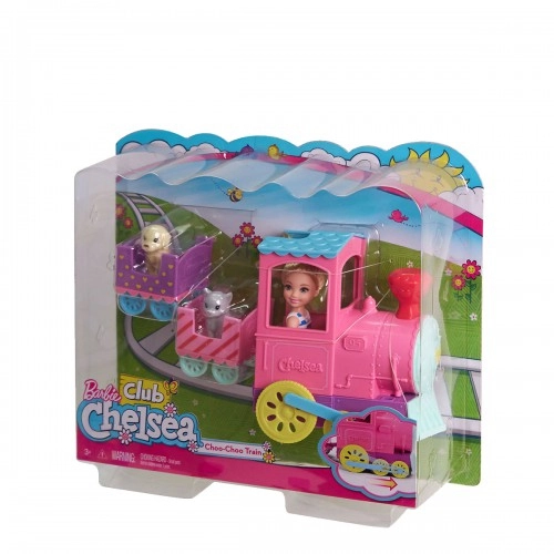 Кукла Barbie Chelsea ChooChoo Zug und Puppe Челси с влакче  - 1
