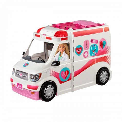Игрови комплект Barbie Care Clinic Vehicle & Playset Линейка  - 2