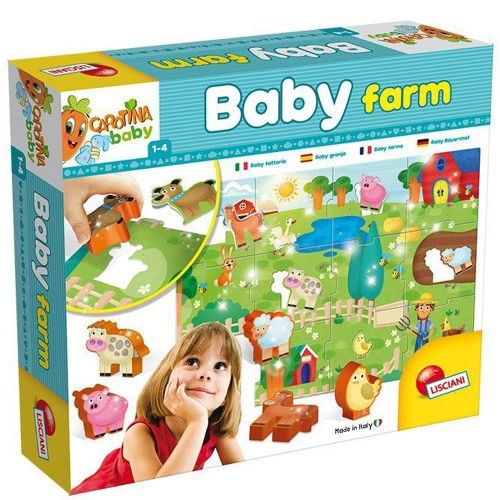 Детски пъзел-игра Lisciani Фермата Carotina Baby 67848 | P50959