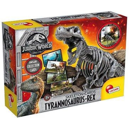 Комплект Lisciani Jurassic world skeleton + cards in display | P51215