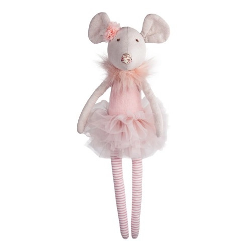 Парцалена кукла Beppe Toutou мишката Тауту с балетна пачка 30 см | P51275
