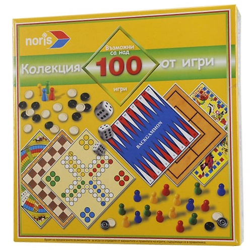 Колекция от 100 детски игри Noris | P52255