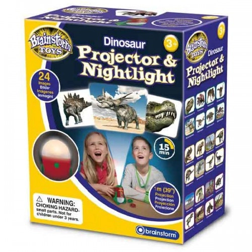 Детски фотопроектор и нощна лампа Brainstorm Dinosaur | P52414