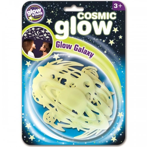 Детски стикери Brainstorm Cosmic Glow Galaxy светещи в тъмно | P52418