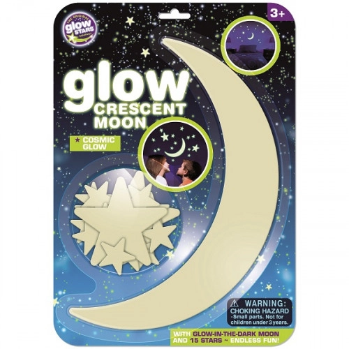 Детски стикери Brainstorm Glow Crescent Moon светещи в тъмно | P52503