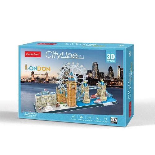 Пъзел 3D Cubic Fun City Line London | P52520