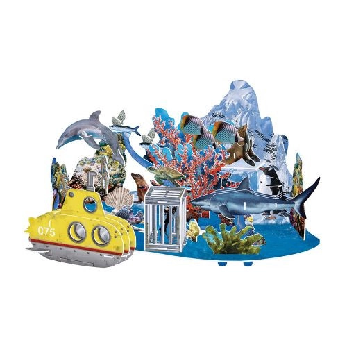 Пъзел 3D Cubic Fun Подводно приключение NationalGeographic Kids | P52542