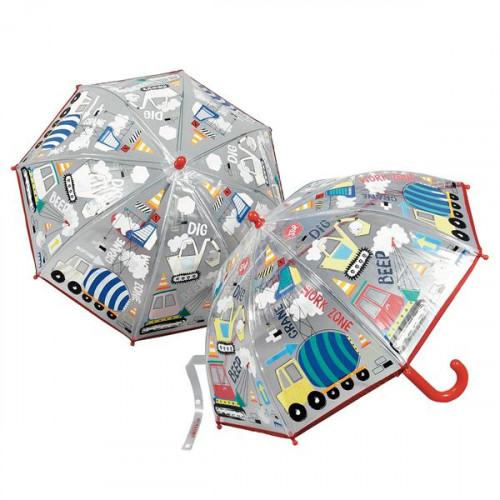 Детски чадър Floss and Rock Construction променящ си цвета | P52609