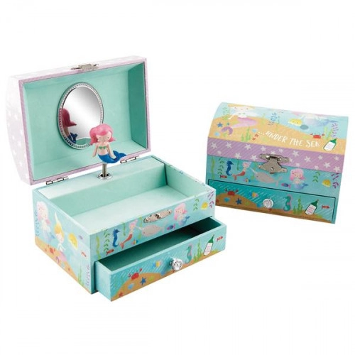 Детска музикална кутия за бижута Floss and Rock Drawer Mermaid | P52630