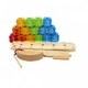 Детска дървена дидактическа играчка Pino Toys - 3 в 1  - 3