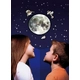 Детски стикери Brainstorm Glow 3D Moon светещи в тъмно  - 2