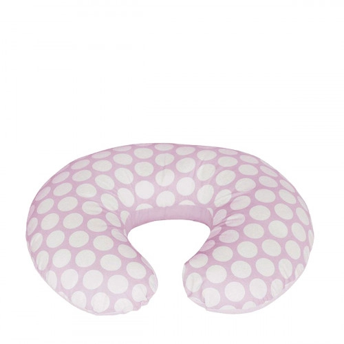 Възглавница за кърмене Lorelli HAPPY с калъф Розови кръгове | P53545