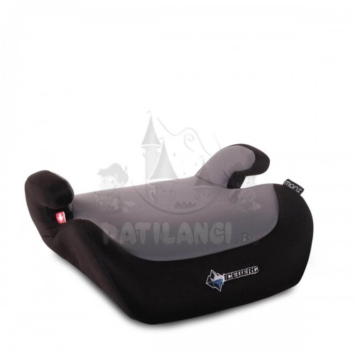 Анатомична детска седалка за кола Iceberg, сива | P54618