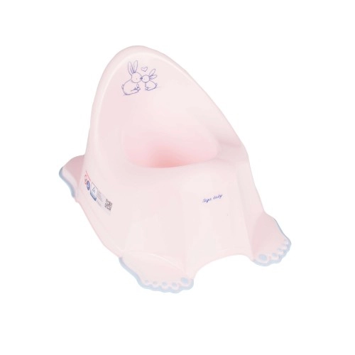 Бебешко анатомично музикално гърне Tega Baby Зайчета Розово | P58283