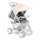 Универсален сенник Lorelli Beige&White DOTS за детска количка 