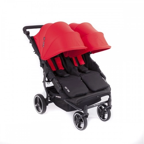 Комплект сенници за количка Baby Monsters Easy Twin червен | P58395