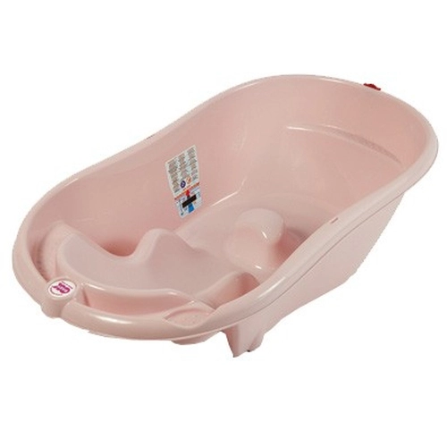 Анатомична бебешка вана за къпане Ok Baby Onda светло розова | P58535