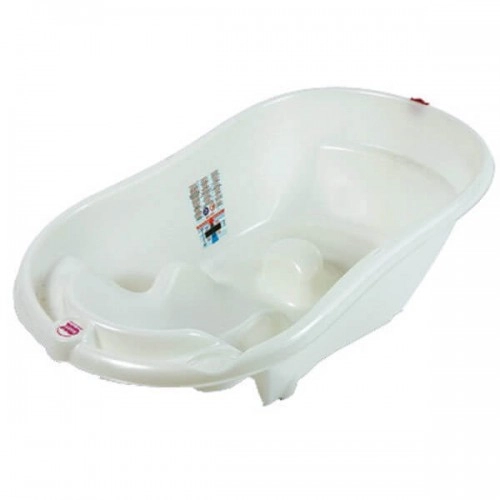 Анатомична бебешка вана за къпане Ok Baby Onda бяла | P58537