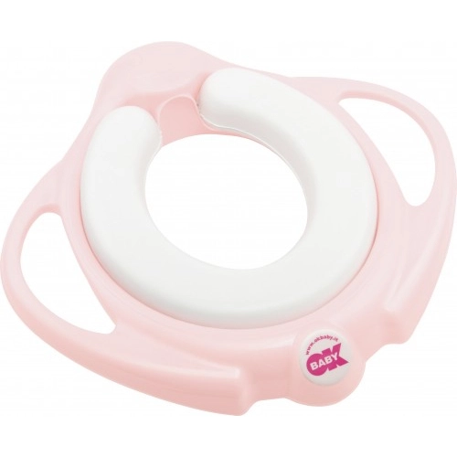 Детска седалка за тоалетна чиния OK Baby Pinguo, розова | P58562