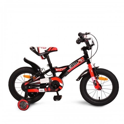 Детски велосипед Byox Rapid 14 инча, черен | P60220