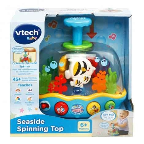 Въртяща се играчка VTech Seaside Spinning Top Морско дъно | P64182