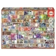 Пъзел EDUCA 1000 World Banknotes Световни банкноти 