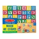 Дървени кубчета Melissa and Doug ABC/123  - 1