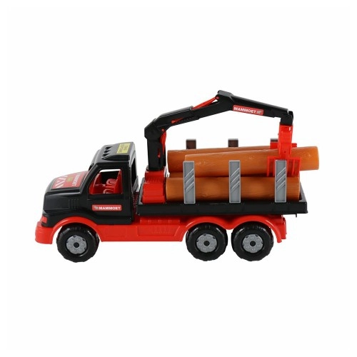 Камион с дървени трупи Polesie Toys Mammoet  - 2