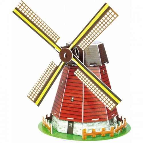 Мини 3D пъзел Revell - Вятърна мелница, 20 части  - 1