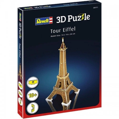 Мини 3D пъзел Revell - Айфеловата кула | P74293