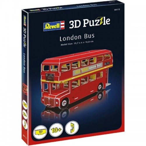 Мини 3D пъзел Revell - Лондонски автобус | P74295