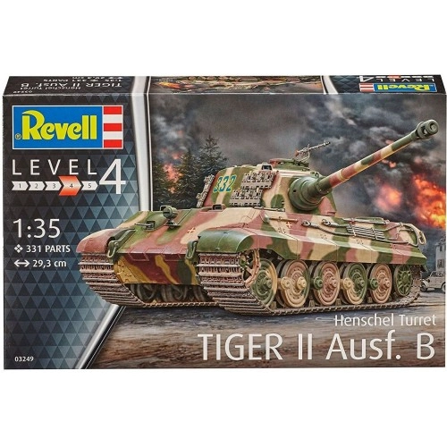 Сглобяем модел Revell - Танк Tiger II Ausf. B | P74337