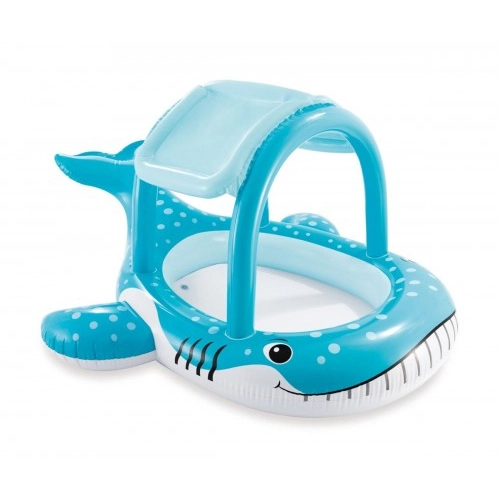Детски надуваем басейн със сенник Кит INTEX Whale Shade | P74583