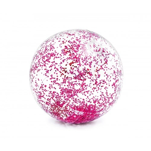 Надуваема топка с брокат INTEX Transperent Glitter | P74647