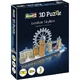 3D пъзел Revell - Забележителности в Лондон, 107 части  - 2