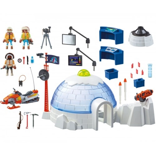 База на Арктическа експедиция - Playmobil | P76625