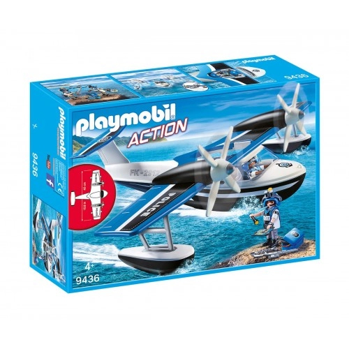 Полицейски самолет за вода - Playmobil | P76658