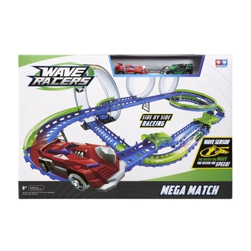 Писта за игри WAVE RACERS Mega Match с 2 коли и сензор движение  - 5