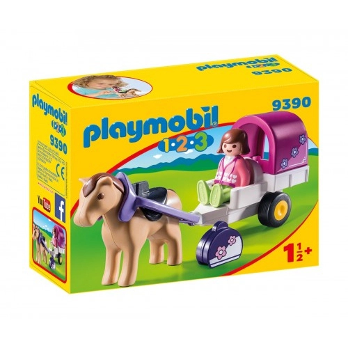 Каляска с коне - Playmobil | P76717