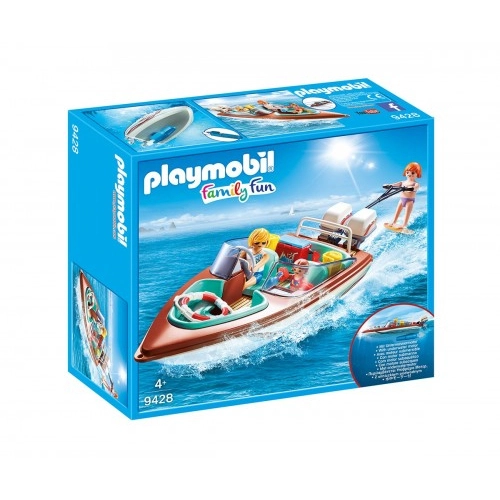 Високоскоростна лодка с мотор - Playmobil | P76751