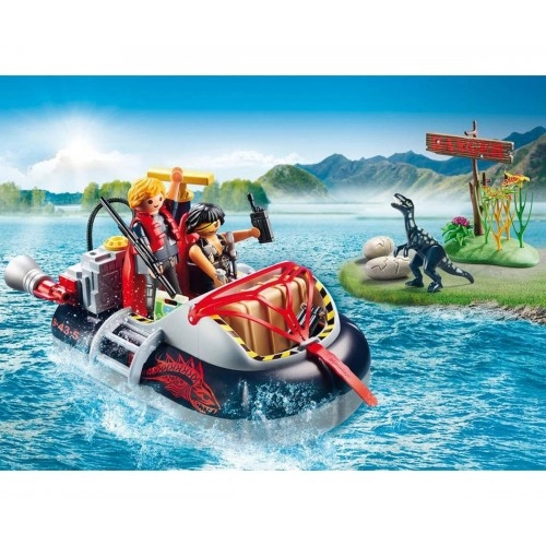 Лодка амфибия с мотор - Playmobil  - 4
