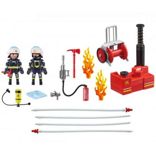 Пожарникари с помпа за вода - Playmobil | P76880