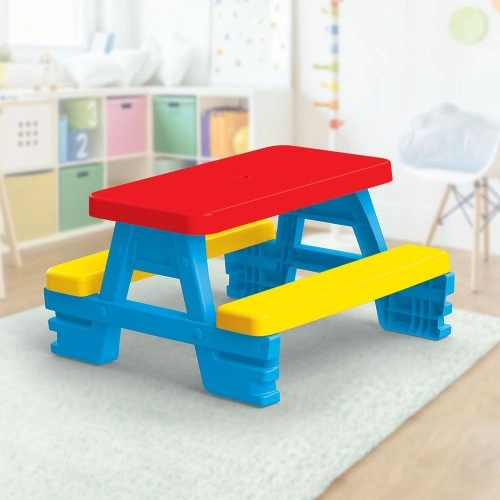 Детска маса за пикник DOLU с пейки за четири деца | P76910