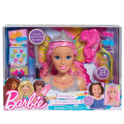 Модел за прически JP Barbie Dreamtopia Rainbow Styling Head  - 1