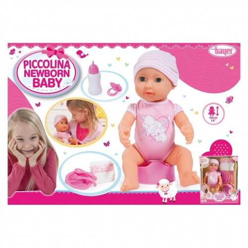 Кукла бебе Bayer PICCOLINA с вълшебно гърне | P77043
