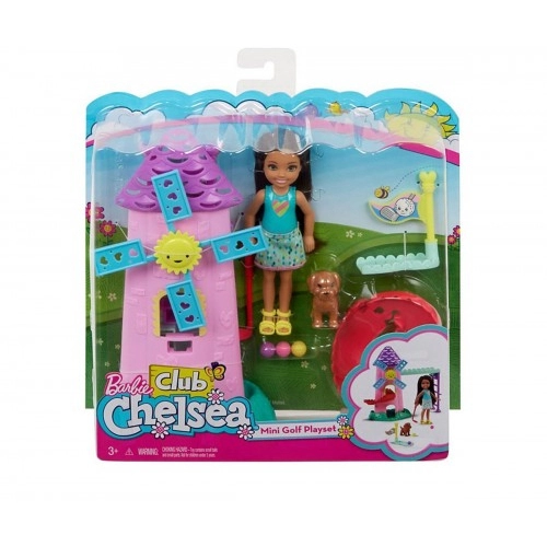 Кукла Barbie - Игрален комплект Челси мини голф | P77220