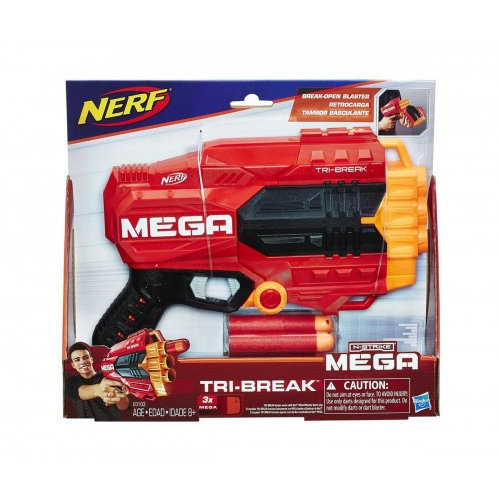 Детски Бластер - Hasbro Nerf Mega Tri-Break | P77256