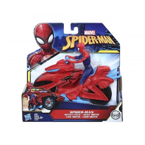 Фигура с мотоциклет - Hasbro Spiderman | P77279